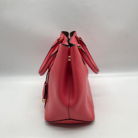 Michael Kors Greenwich Rose Pink Saffiano Leather Tote Bag - Picture 3 of 10